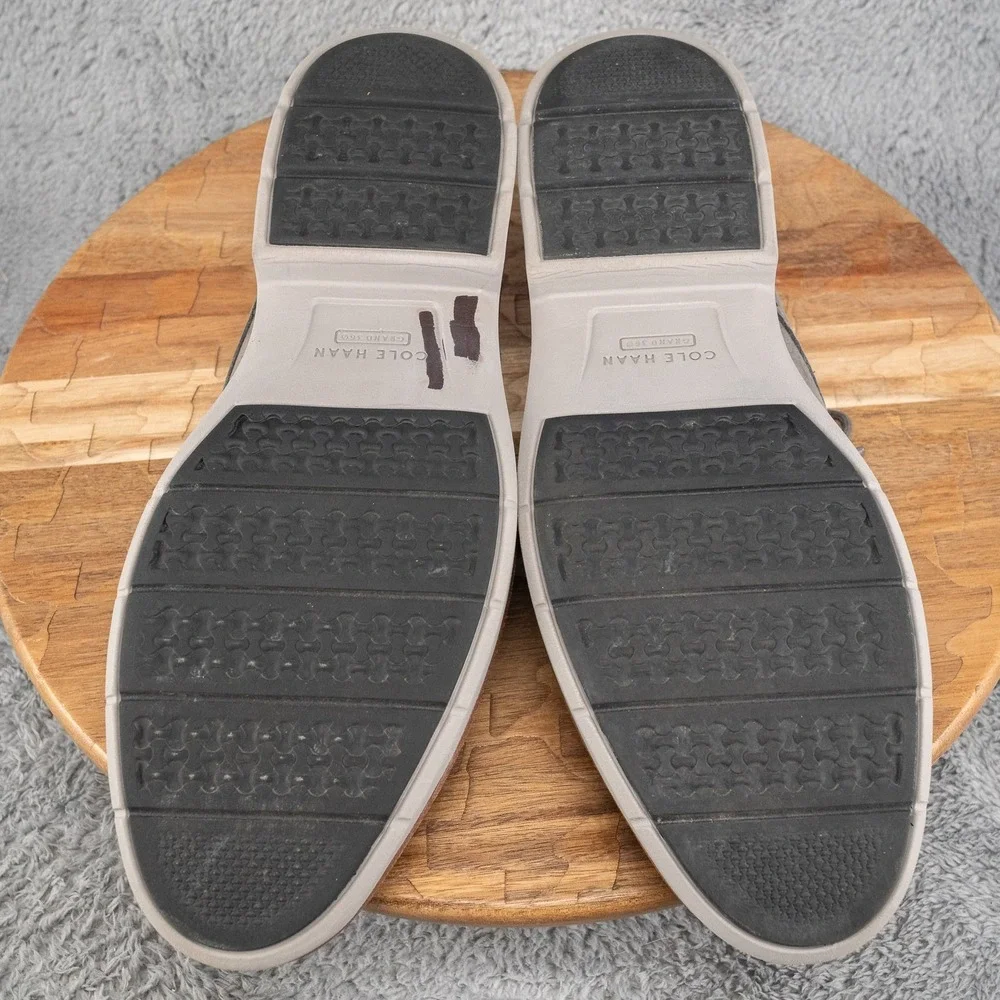 Cole Haan Go To Plain Toe Oxfords‎ Casual Shoes Men's 12 Castle Rock Nubuck